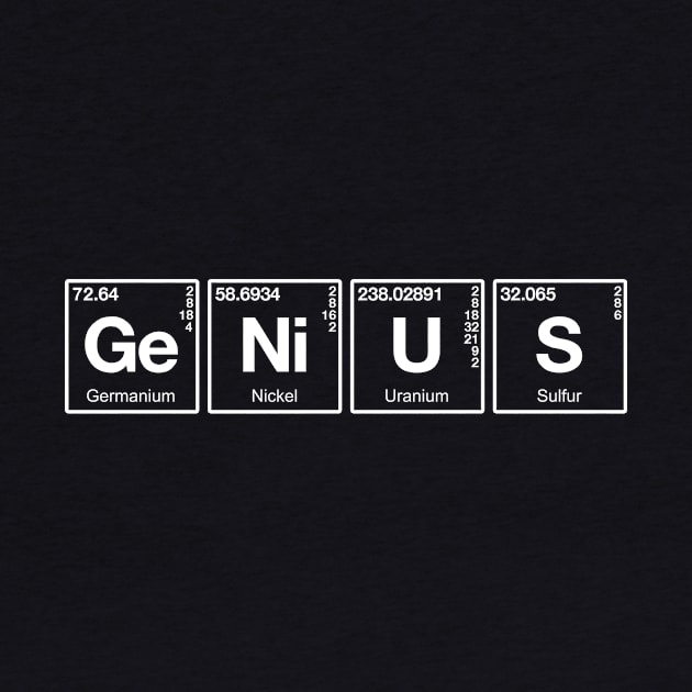 Elements Of a Genius by Rebus28